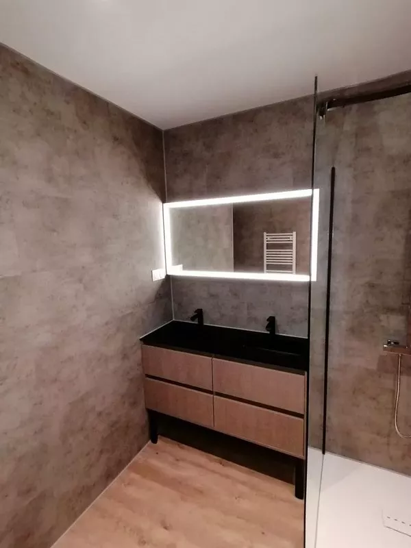 Aménagement complet de salle de bains, Clermont-Ferrand, DOME HABITAT RÉNOV