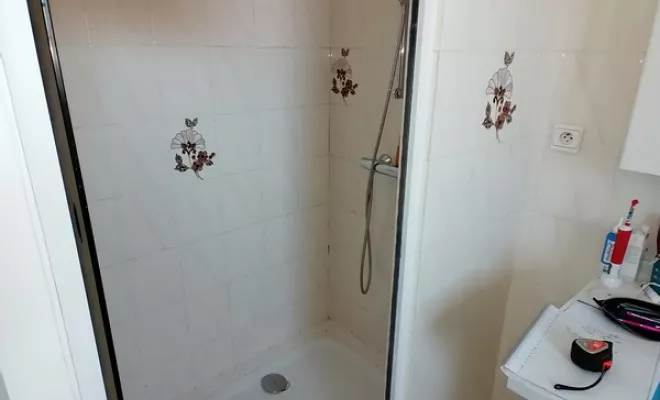 Aménagement complet de salle de bain avec baignoire, Clermont-Ferrand, DOME HABITAT RÉNOV