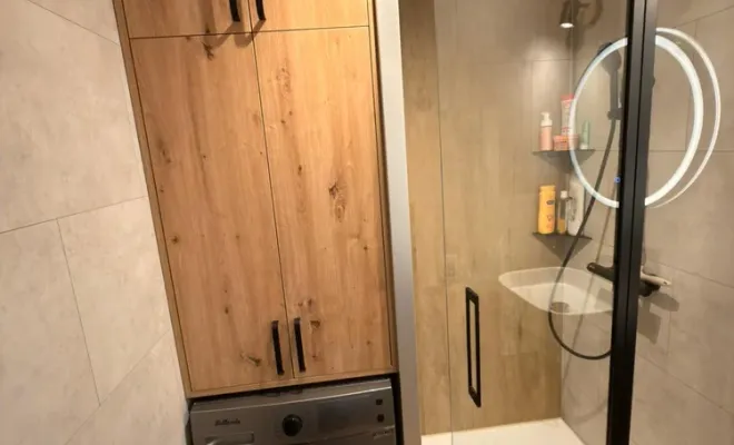 Réalisation d'une salle de bain à Gerzat, Clermont-Ferrand, DOME HABITAT RÉNOV